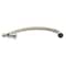 Quickfitting 1/2in Push-to-Connect Angle Valve x 7/8in Ballcock x 18in Length Toilet Connector Hose LF755AR - alternate 2
